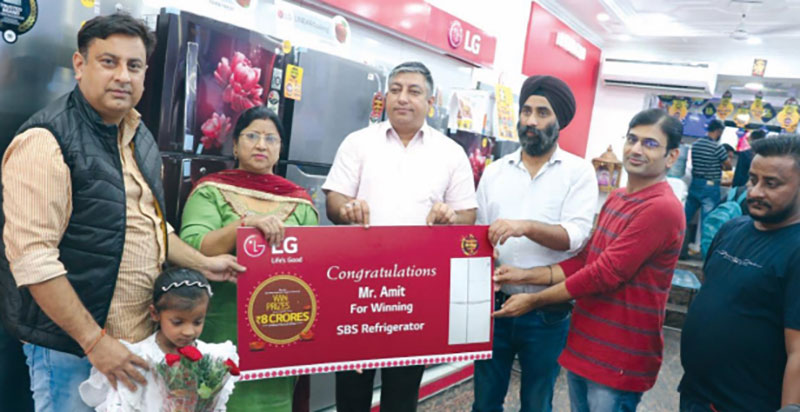 Jammu and Kashmir: LG electronics announce lucky draw winners