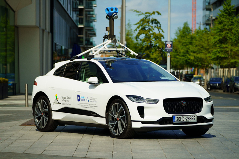 Jaguar Land Rover, Google measure Dublin air quality with all electric I-Pace
