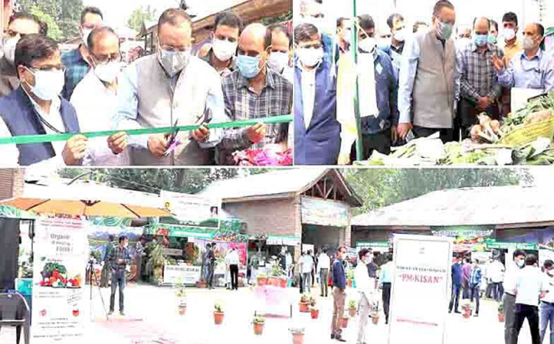 Jammu and Kashmir: Organic vegetable sale outlet inaugurated at Lalmandi in Srinagar