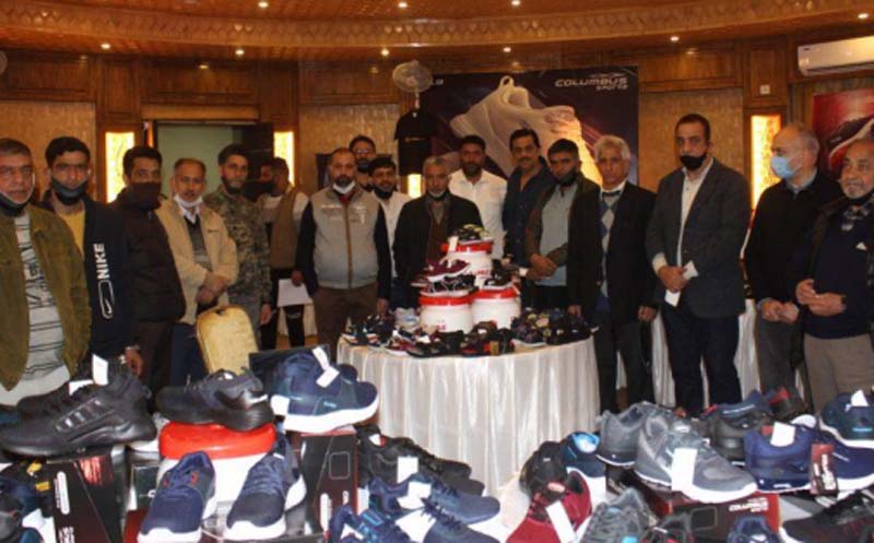 Jammu and Kashmir: Columbus Gold shoes collection unveiled in Srinagar