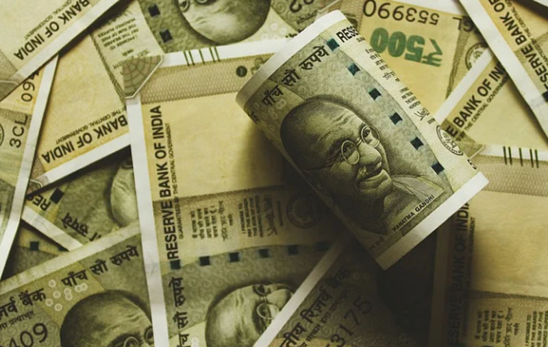 Indian Rupee declines one paisa to end at 74.43 against USD