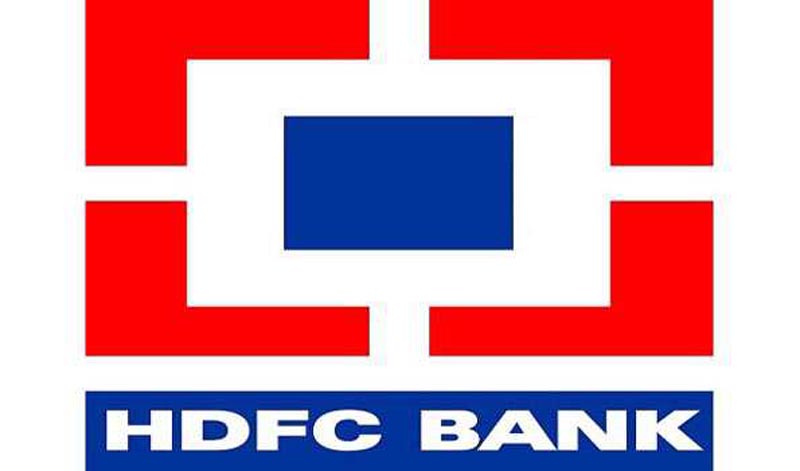 HDFC bank moves down by 1.77 pc to Rs 1583.50