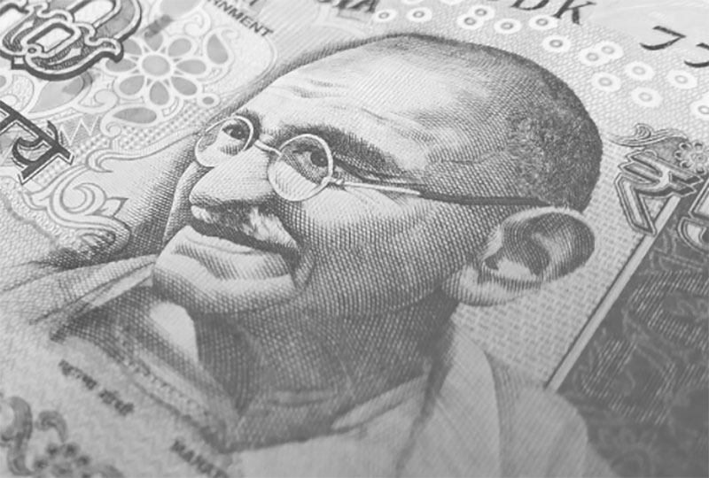 Indian Rupee down 5 paise against USD