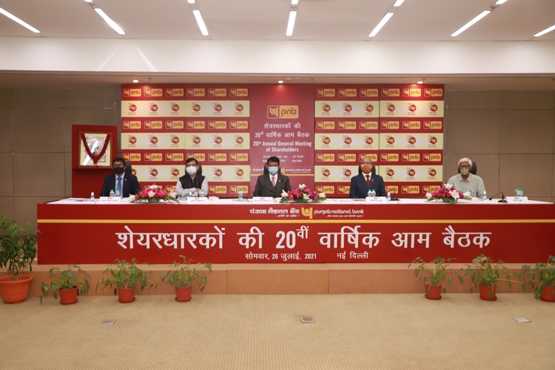 Punjab National Bank apprises shareholders of its performance in FY2020-21 at AGM