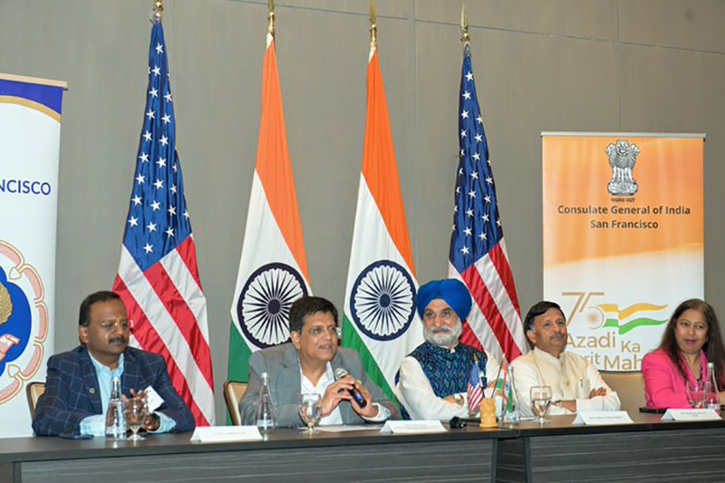 Piyush Goyal launches India-US Startup SETU