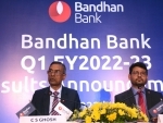 Bandhan Bank's net profit jumps 138 percent to touch Rs 886.5 crore in Q1 Fy23