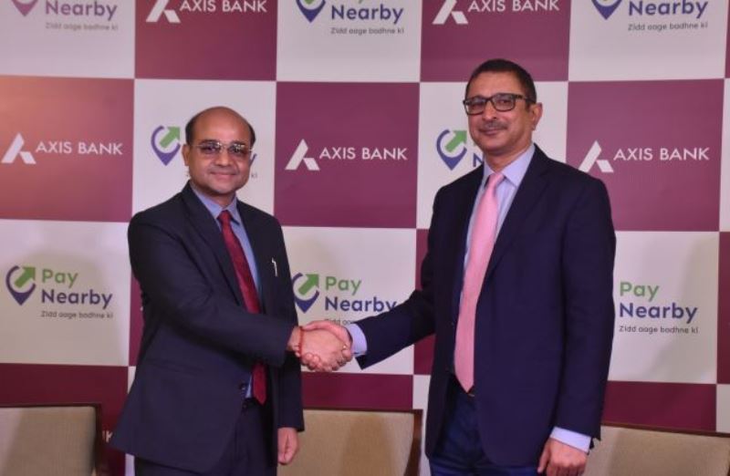 Axis Bank and PayNearby partner to launch bank accounts for last mile users at a nearby store