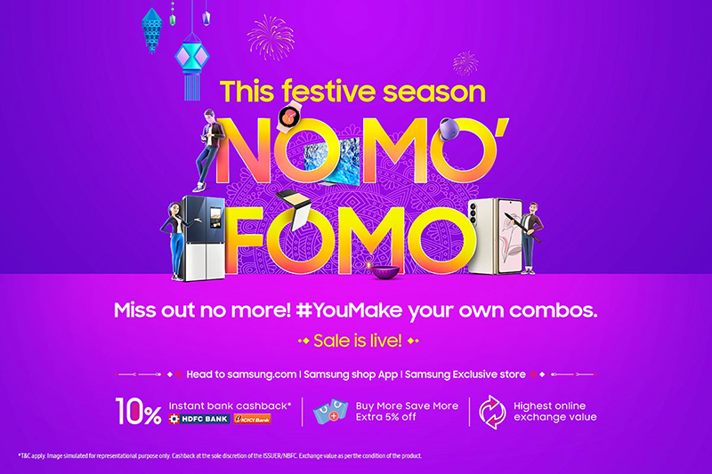 Samsung launches NO MO’ FOMO Festival Sale