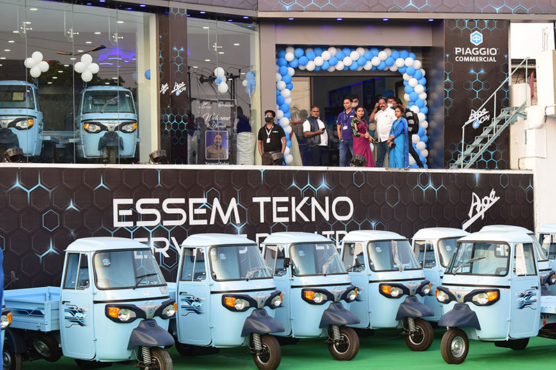Piaggio Vehicles enters Bengal market with its first electric three-wheeler experience centre in Kolkata