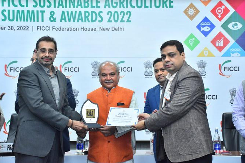 SLCM wins prestigious FICCI - 2nd Sustainable Agriculture Awards 2022