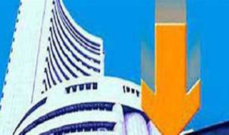 Indian Market: Sensex moves down 224.11 pts