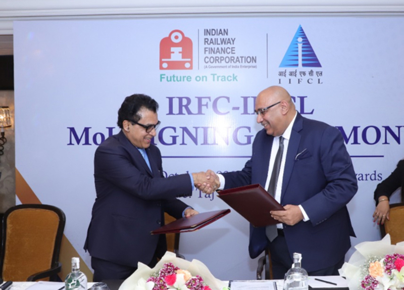 IRFC and IIFCL sign MoU to solidify cooperation in financing railway infrastructure projects