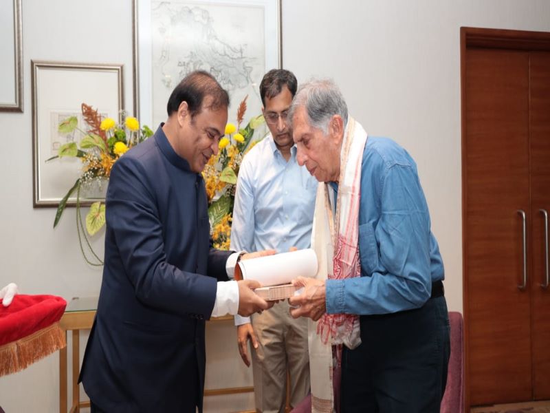 Ratan Tata honoured with Assam's highest civilian award 'Assam Baibhav'