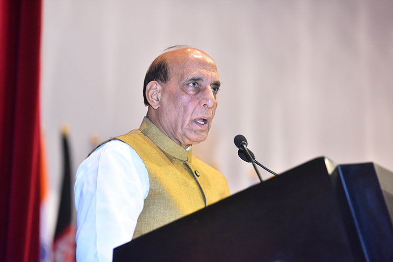 Global supplies and logistical bottlenecks have impacted prices in India: Rajnath Singh
