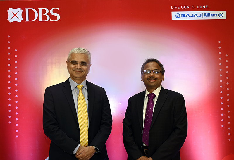 Bajaj Allianz Life Insurance partners with DBS Bank India