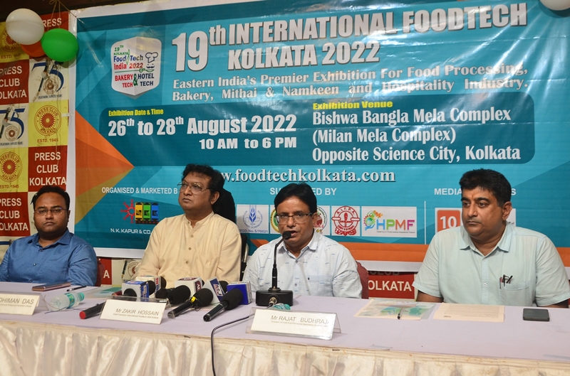 19th International Foodtech Kolkata 2022 show gearing up to draw foreign and Indian companies