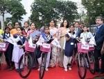 RBL Bank distributes over 100 bicycles and school-kits to underprivileged girls in Kolkata