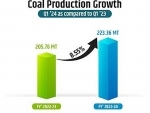 India’s coal prodn jumps to record 223.36 MT in Q1FY24