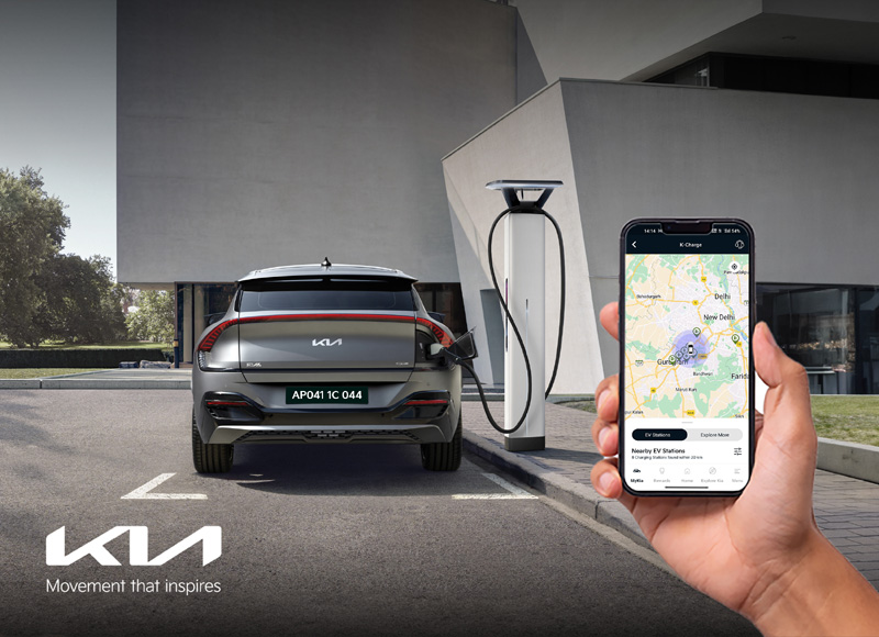 Kia introduces new K-Charge Initiative featuring 1000+ charging stations in India
