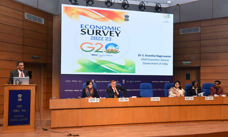 Overall Gross Value Added moves up by 3.7 pct in first half of FY23: Economic Survey