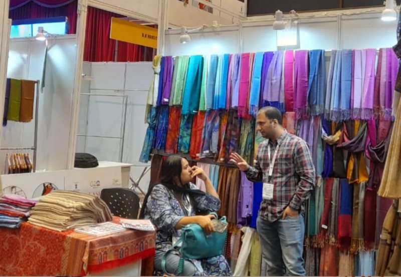 Jammu and Kashmir Trade Promotion Organization participates in India Fashion Tex