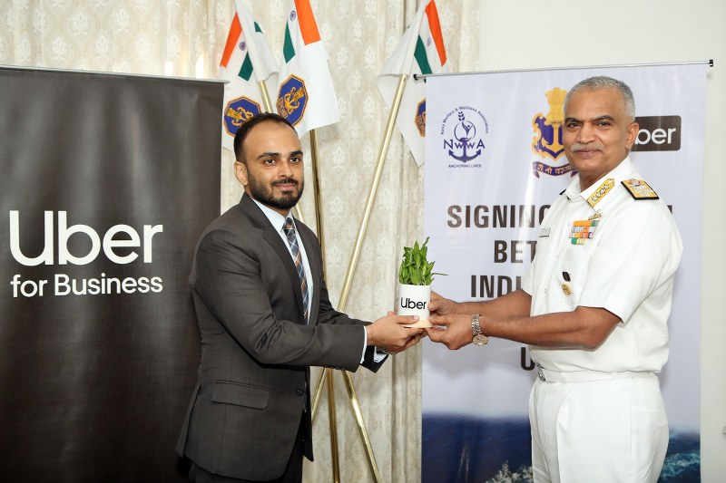 Ridesharing app Uber partners with Indian Navy to offer mobility solutions