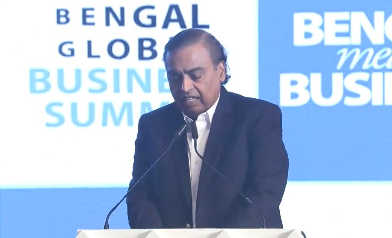 Reliance Industries invested Rs 45,000 cr in Bengal; Rs 25,000 cr more in next 3 yrs: Mukesh Ambani