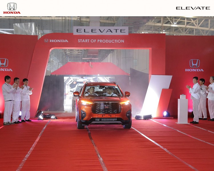 Honda Cars India starts production of its mid-size SUV Elevate
