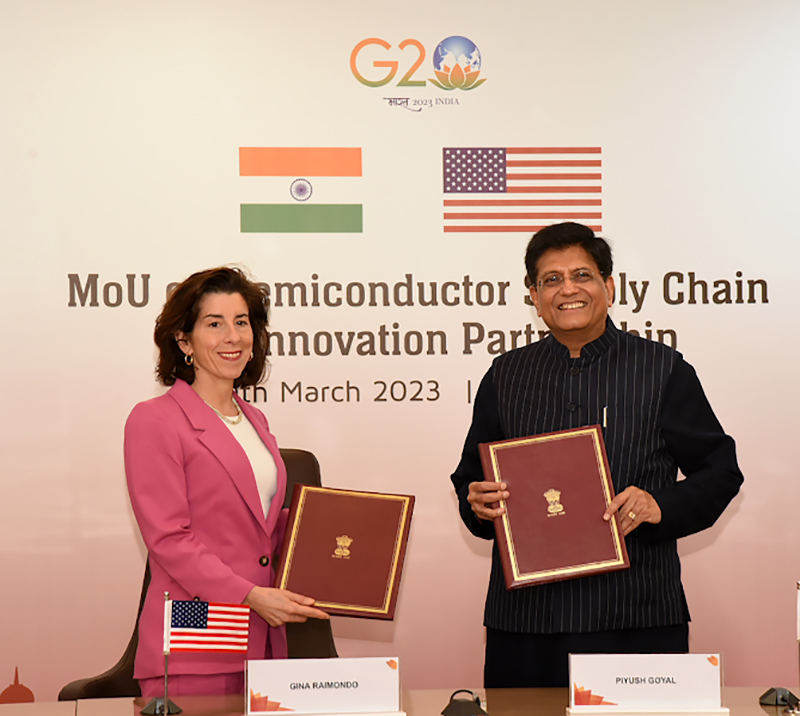 India, US sign MoU on semiconductor supply chain and innovation partnership