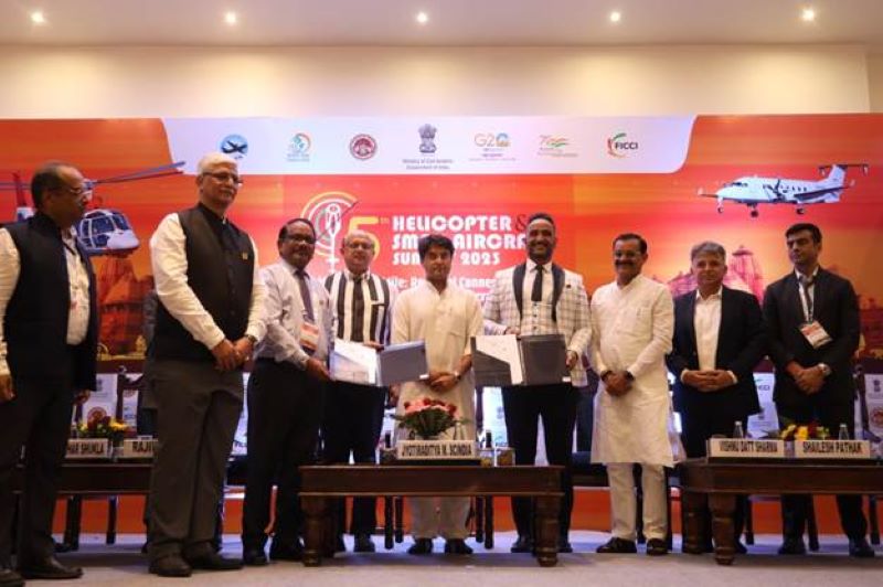 Heli Summit 2023: Civil Aviation Minister Jyotiraditya Scindia launches UDAN 5.2 and HeliSewa app