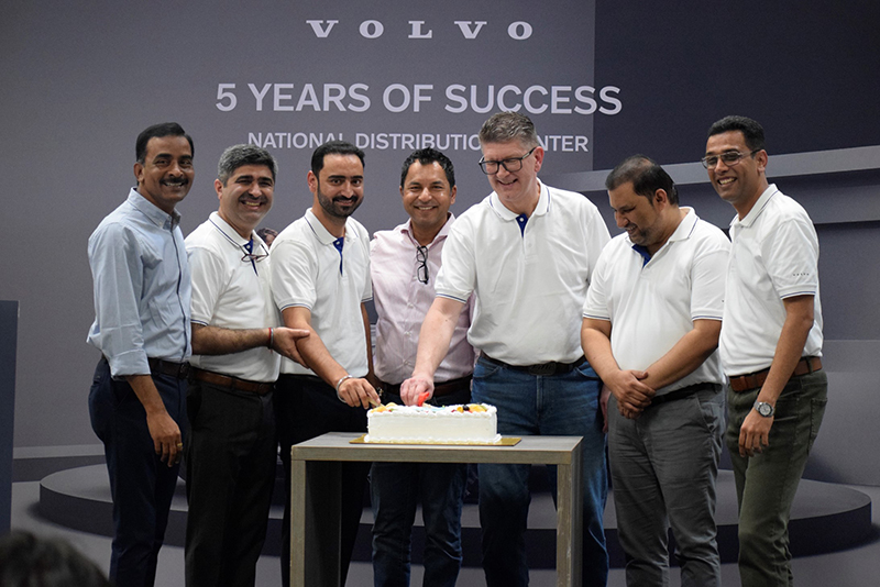 Volvo Car India's National Parts Warehouse completes 5 yrs