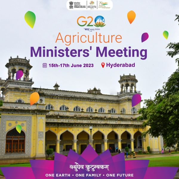G20 Agriculture Ministerial meeting to be held in Hyderabad