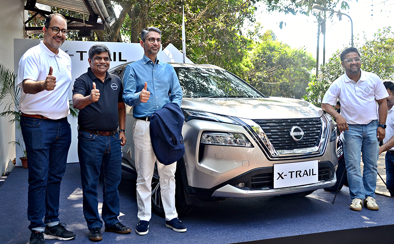 Nissan Motor India showcases recently unveiled SUVs X-Trail and Qashqai in Kolkata