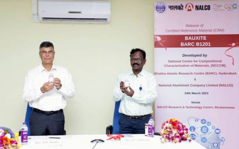 NALCO-BARC release India’s 1st Bauxite Certified Reference Material