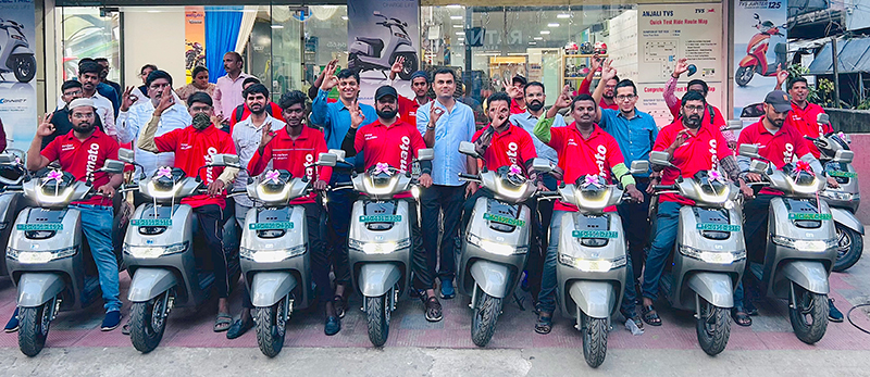 TVS Motor Company inks deal with Zomato to accelerate last mile green deliveries