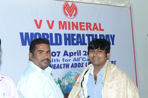 VV Mineral launches health campaign 