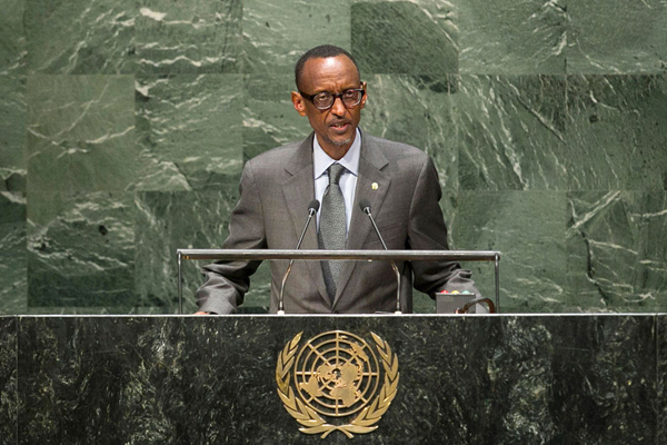 Rwandan President calls on public, private sector to work together on climate change