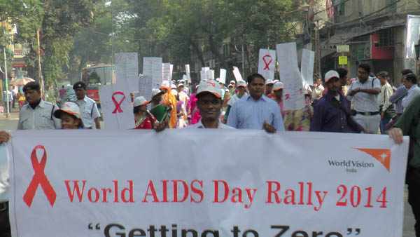 World Vision India organizes Walkathon to raise awareness on AIDS