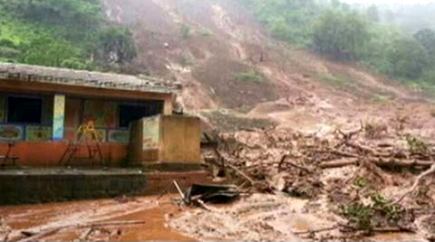 10 killed in Pune village landslide, many trapped 