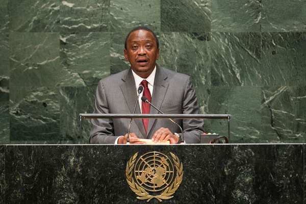 Ebola crisis highlights need for strong resourceful states, Kenyan leader tells UN assembly