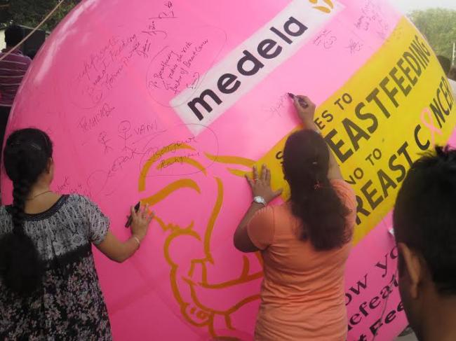 Delhi moms join 'FeedToDefeat' campaign to raise awareness on breast cancer