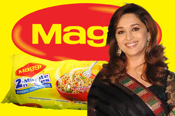 Madhrui Dixit gets notice for endorsing Maggi