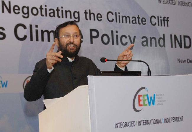 India to ensure CBDR principle is respected and rich nations pay back their debt for overdraft on carbon space: Javadekar 