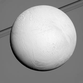 Cassini begins series of Flybys with close-up of Saturn Moon Enceladus