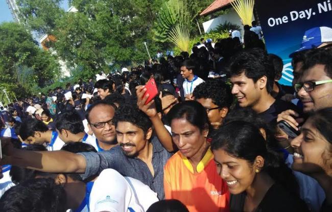22,000 students participate in first TCS Fit4life Campus Challenge Run