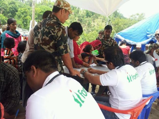 Fortis Medics treat over 5000 quake victims in Nepal