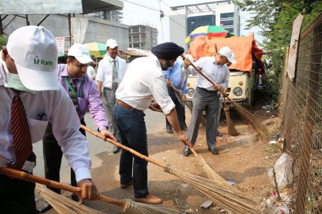 Fortis Hospital, Anandapur takes up Swachha Bharat Mission for a greener and cleaner Kolkata