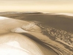 NASA radar finds ice age record in Mars' polar cap