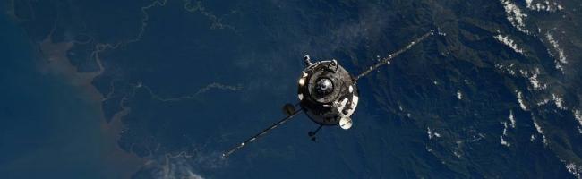Russian Space Station Cargo Ship launch, docking to air on NASA TV