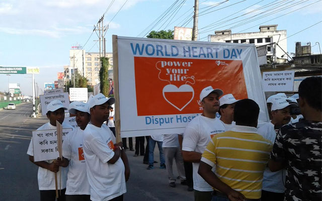 World Heart Day observed at Dispur Hospitals